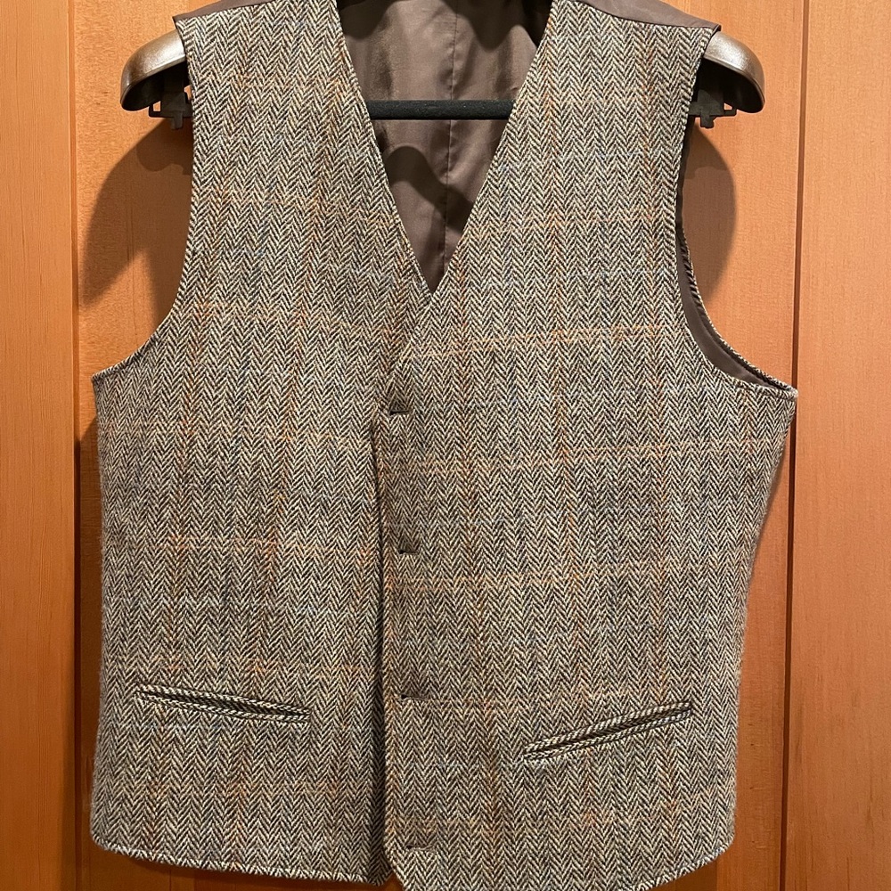 Walker and Hawkes Tweed Vest